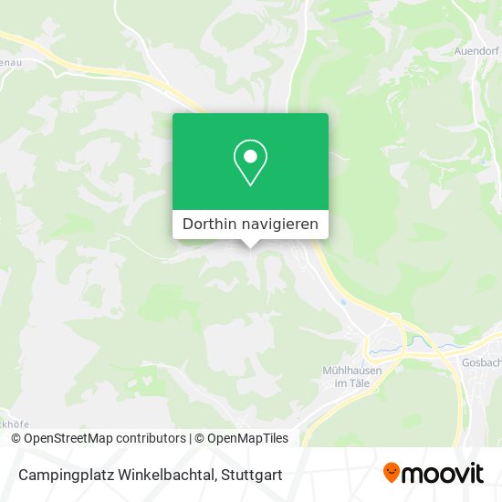 Campingplatz Winkelbachtal Karte