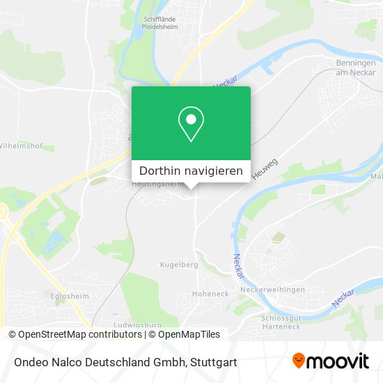 Ondeo Nalco Deutschland Gmbh Karte