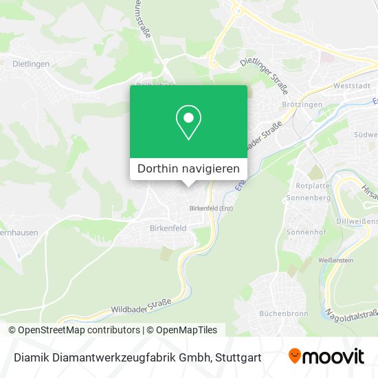 Diamik Diamantwerkzeugfabrik Gmbh Karte
