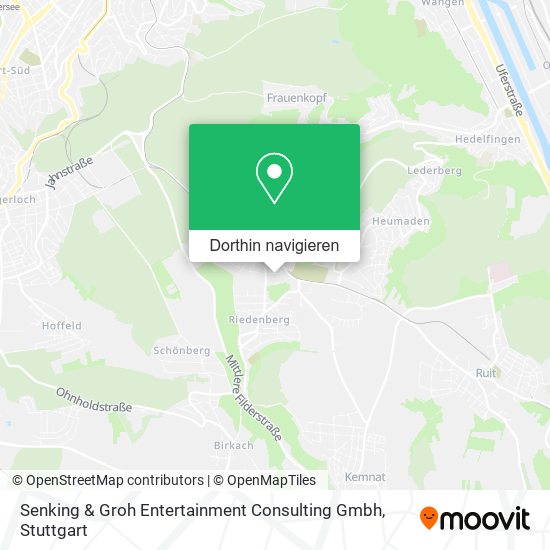 Senking & Groh Entertainment Consulting Gmbh Karte