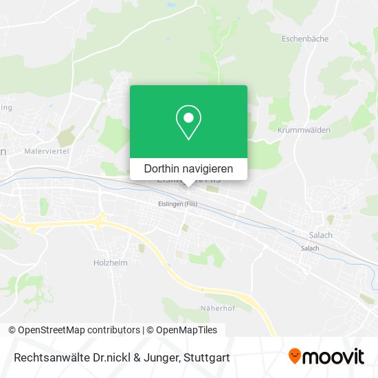 Rechtsanwälte Dr.nickl & Junger Karte