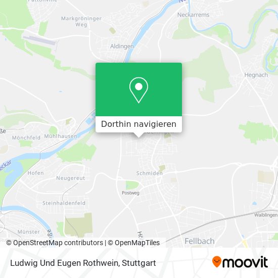Ludwig Und Eugen Rothwein Karte