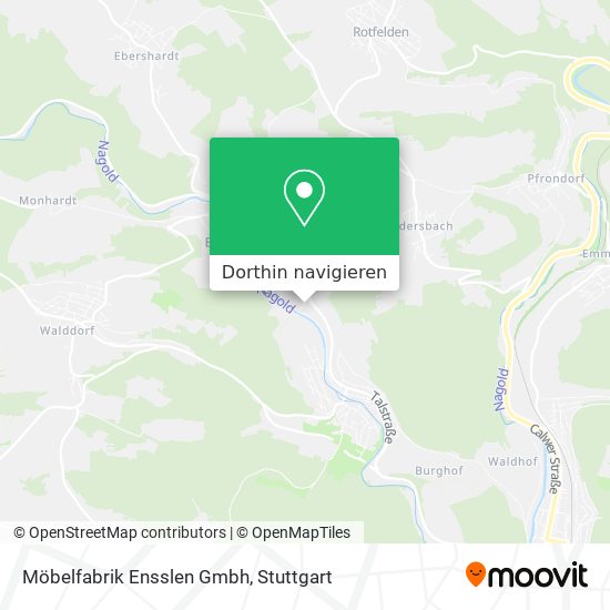 Möbelfabrik Ensslen Gmbh Karte