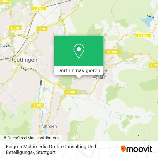 Enigma Multimedia Gmbh Consulting Und Beteiligungs- Karte