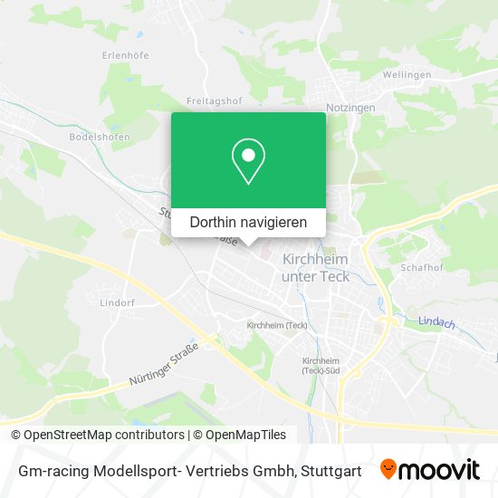 Gm-racing Modellsport- Vertriebs Gmbh Karte