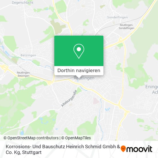 Korrosions- Und Bauschutz Heinrich Schmid Gmbh & Co. Kg Karte