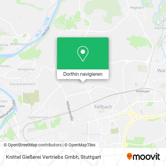Knittel Gießerei Vertriebs Gmbh Karte
