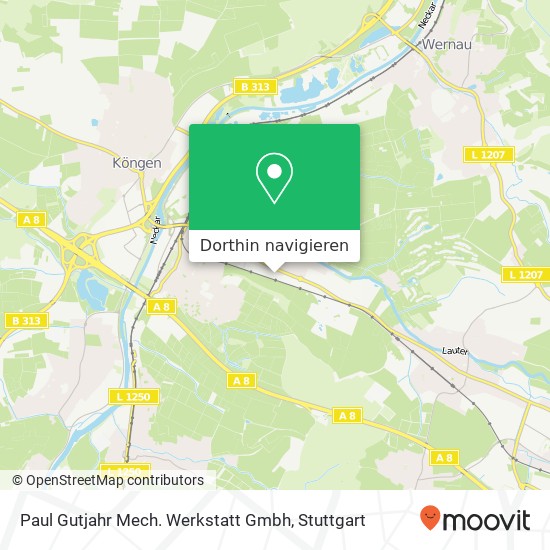 Paul Gutjahr Mech. Werkstatt Gmbh Karte