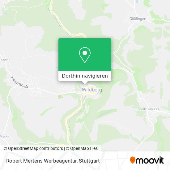 Robert Mertens Werbeagentur Karte