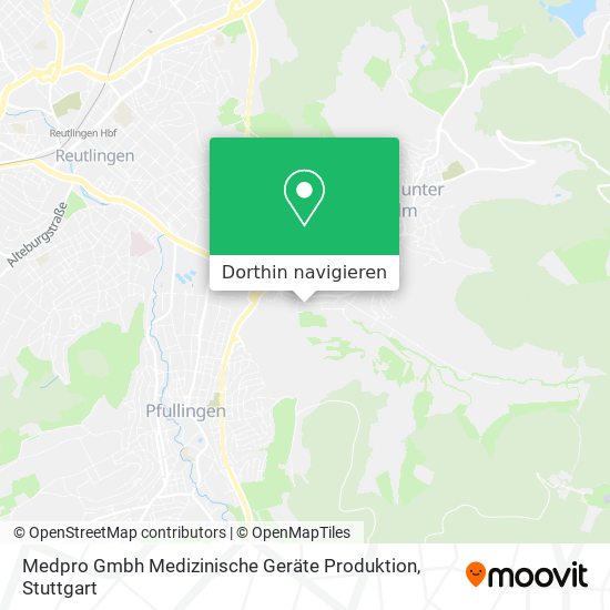 Medpro Gmbh Medizinische Geräte Produktion Karte