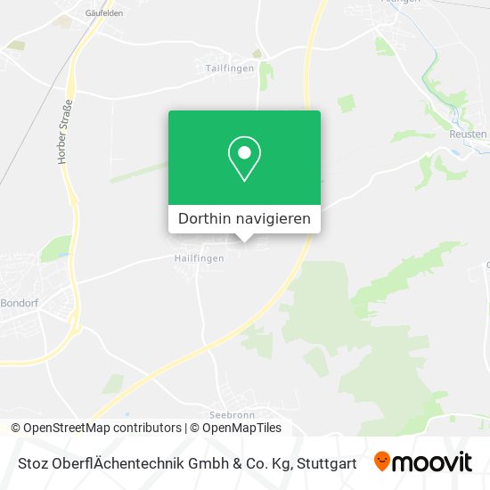 Stoz OberflÄchentechnik Gmbh & Co. Kg Karte
