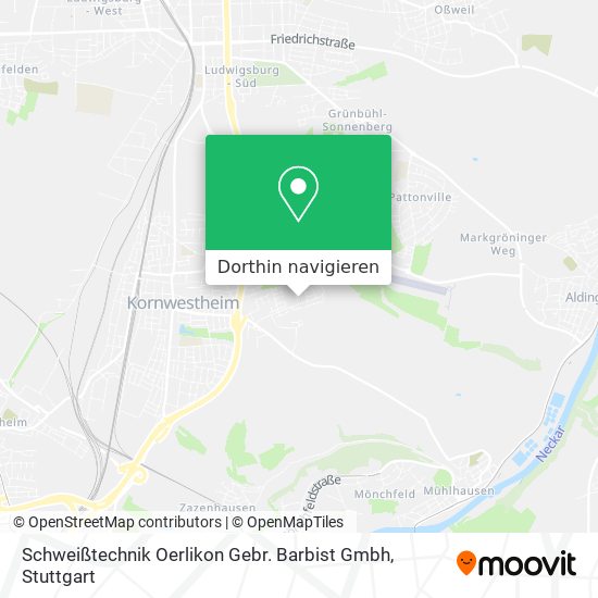 Schweißtechnik Oerlikon Gebr. Barbist Gmbh Karte