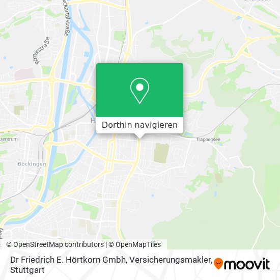 Dr Friedrich E. Hörtkorn Gmbh, Versicherungsmakler Karte