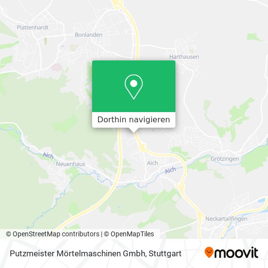 Putzmeister Mörtelmaschinen Gmbh Karte