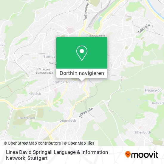 Linea David Springall Language & Information Network Karte