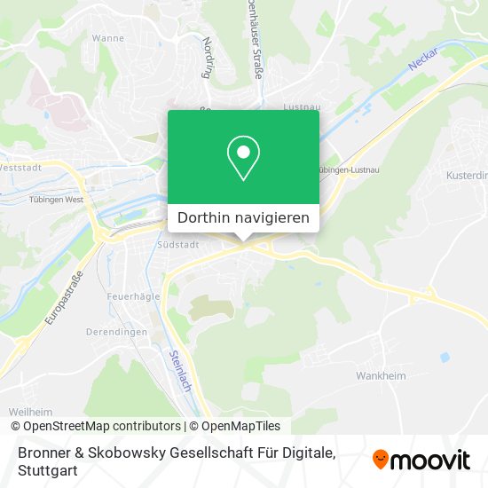 Bronner & Skobowsky Gesellschaft Für Digitale Karte