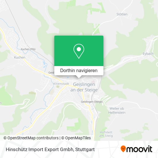 Hinschütz Import Export Gmbh Karte