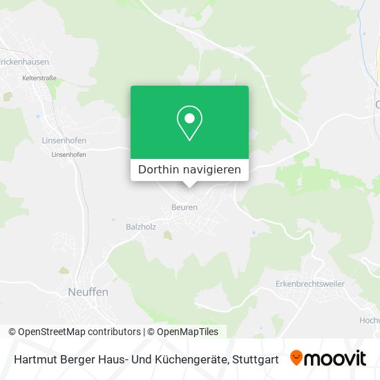 Hartmut Berger Haus- Und Küchengeräte Karte