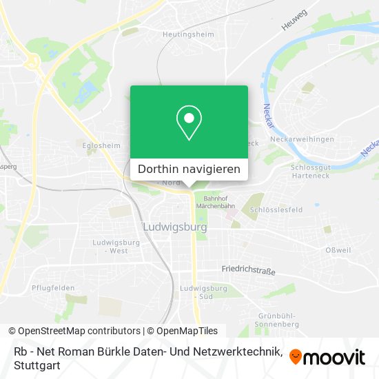 Rb - Net Roman Bürkle Daten- Und Netzwerktechnik Karte