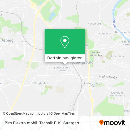Biro Elektro-mobil- Technik E. K. Karte