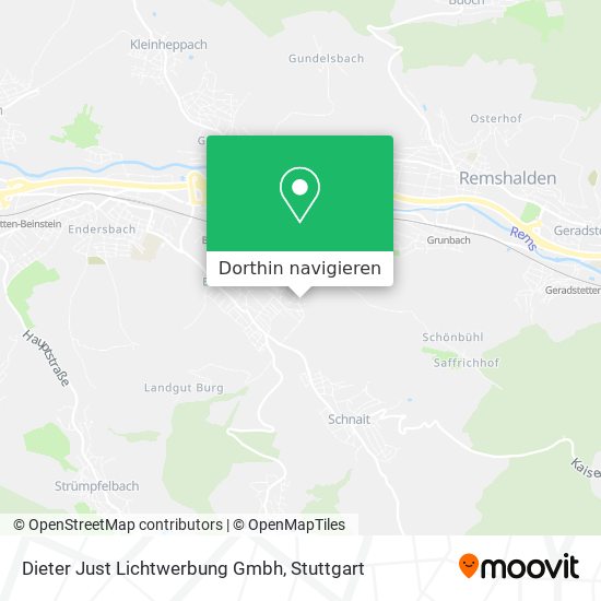 Dieter Just Lichtwerbung Gmbh Karte