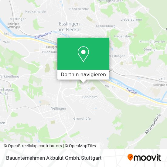 Bauunternehmen Akbulut Gmbh Karte