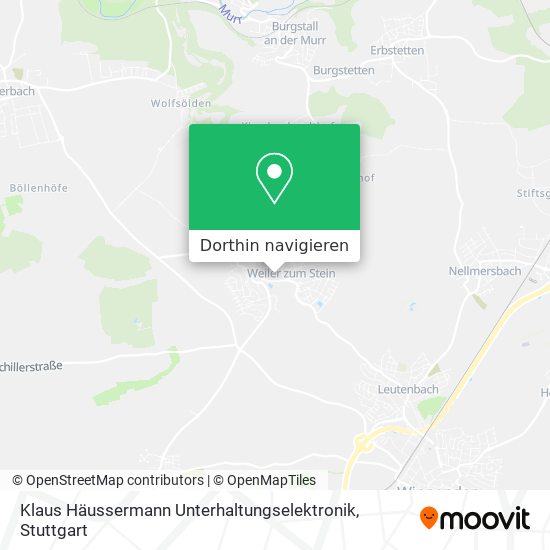 Klaus Häussermann Unterhaltungselektronik Karte