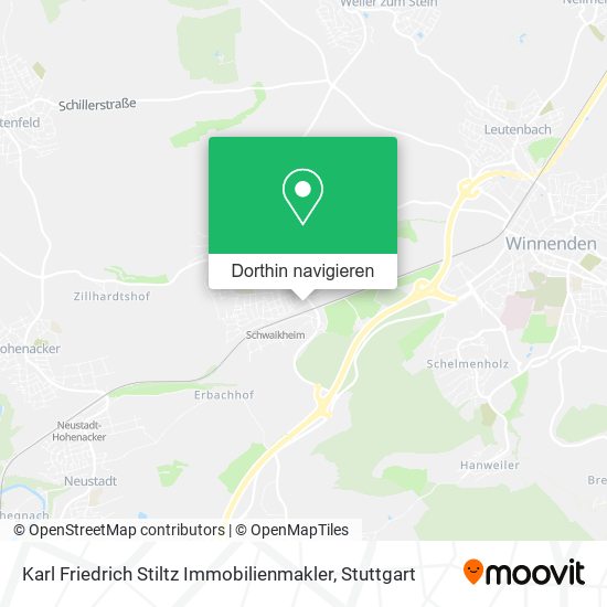 Karl Friedrich Stiltz Immobilienmakler Karte