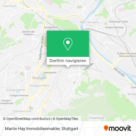 Martin Hay Immobilienmakler Karte