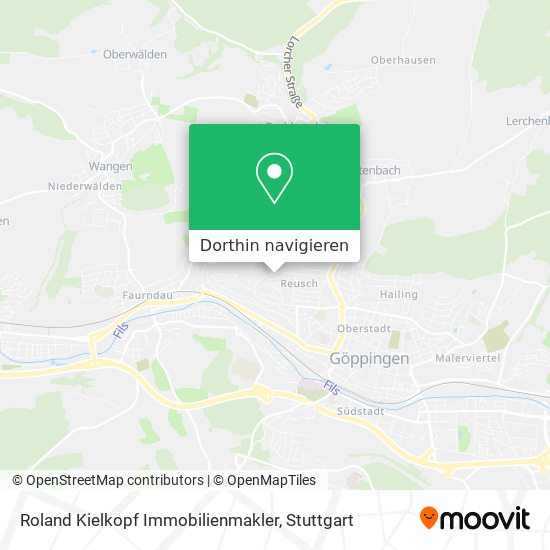 Roland Kielkopf Immobilienmakler Karte