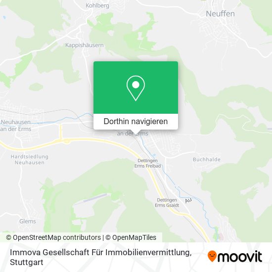 Immova Gesellschaft Für Immobilienvermittlung Karte