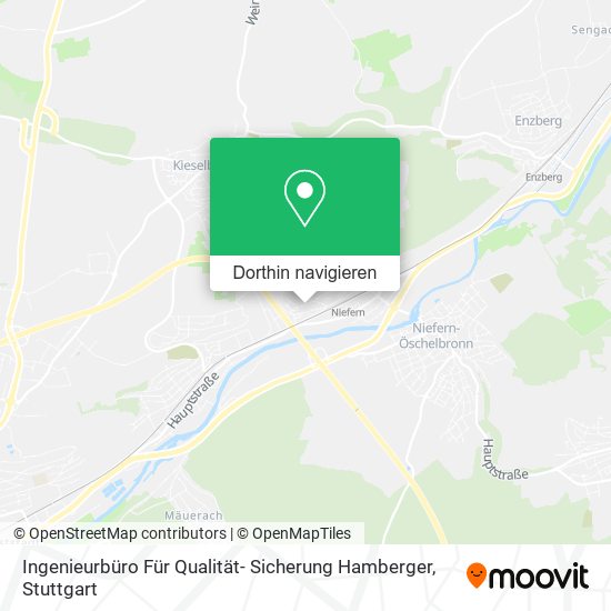 Ingenieurbüro Für Qualität- Sicherung Hamberger Karte