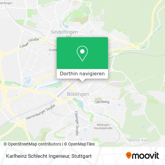 Karlheinz Schlecht Ingenieur Karte