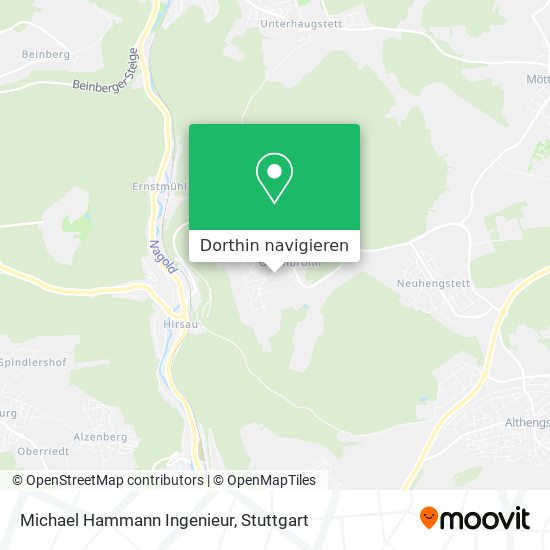 Michael Hammann Ingenieur Karte