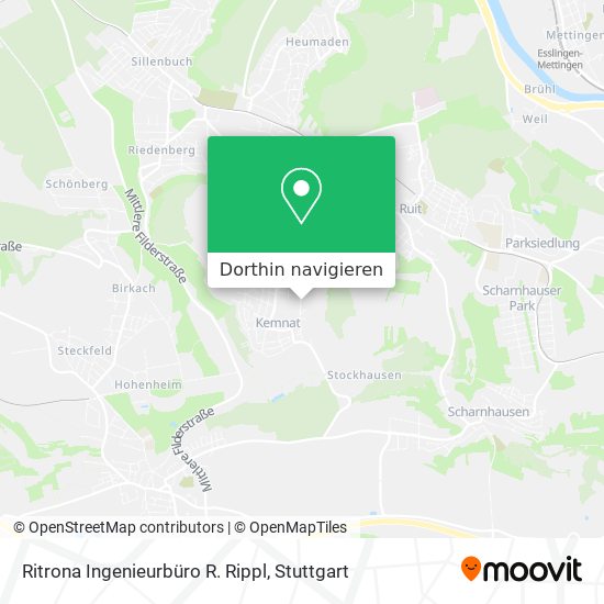 Ritrona Ingenieurbüro R. Rippl Karte