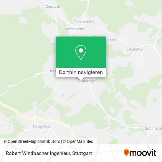 Robert Windbacher Ingenieur Karte