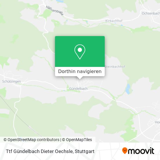 Ttf Gündelbach Dieter Oechsle Karte