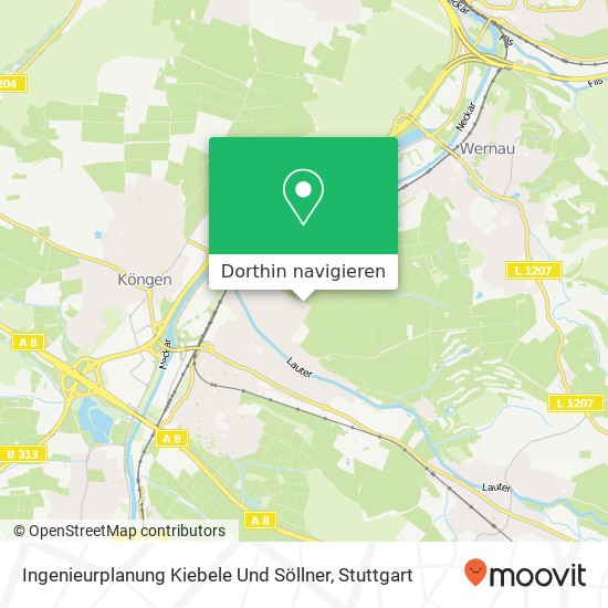 Ingenieurplanung Kiebele Und Söllner Karte