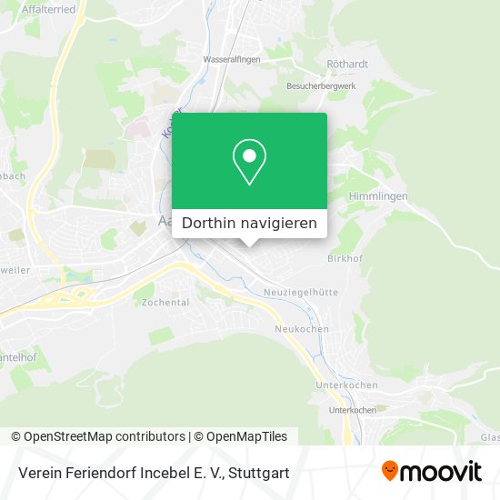 Verein Feriendorf Incebel E. V. Karte