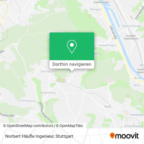 Norbert Häufle Ingenieur Karte