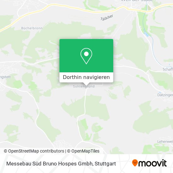 Messebau Süd Bruno Hospes Gmbh Karte