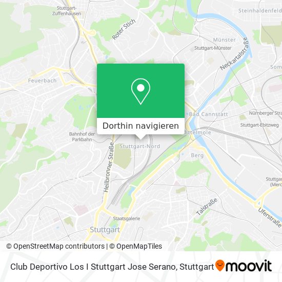 Club Deportivo Los I Stuttgart Jose Serano Karte