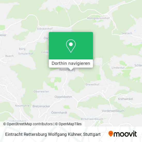Eintracht Rettersburg Wolfgang Kühner Karte