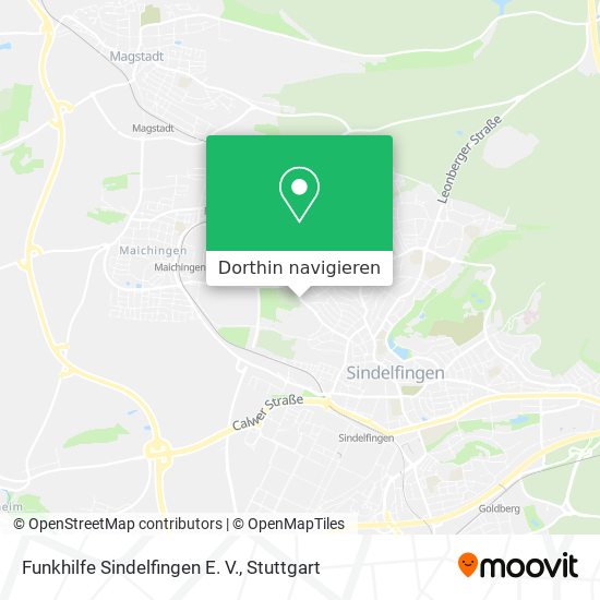 Funkhilfe Sindelfingen E. V. Karte