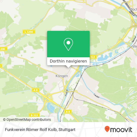 Funkverein Römer Rolf Kolb Karte