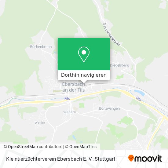 Kleintierzüchterverein Ebersbach E. V. Karte