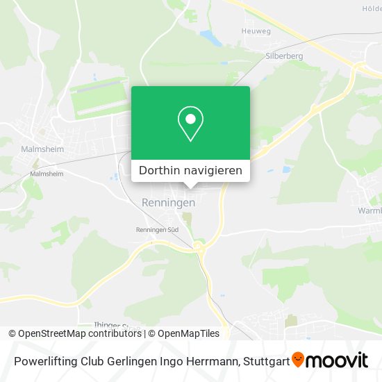 Powerlifting Club Gerlingen Ingo Herrmann Karte