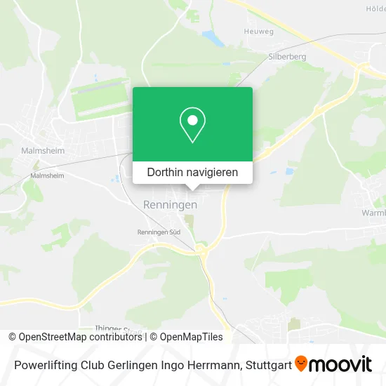 Powerlifting Club Gerlingen Ingo Herrmann Karte