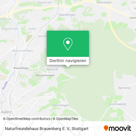 Naturfreundehaus Brauenberg E. V. Karte