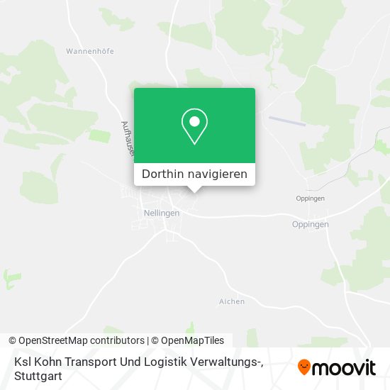 Ksl Kohn Transport Und Logistik Verwaltungs- Karte